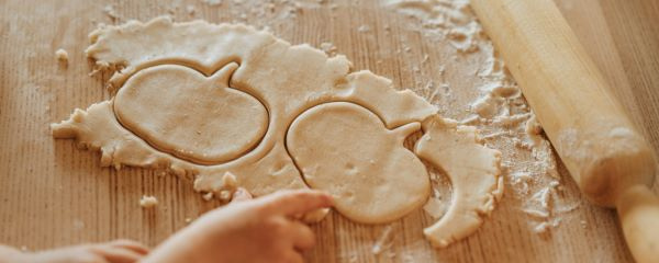 Hands in dough Hands in dough