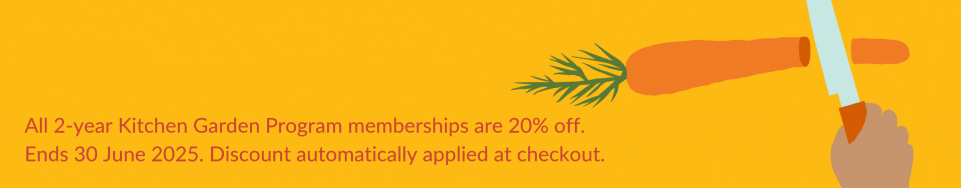 20 percent off membership