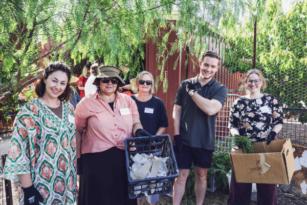 Kitchen garden program educators