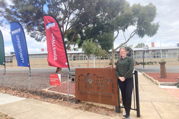 Lauren Dempsey at Stawell West Primary School