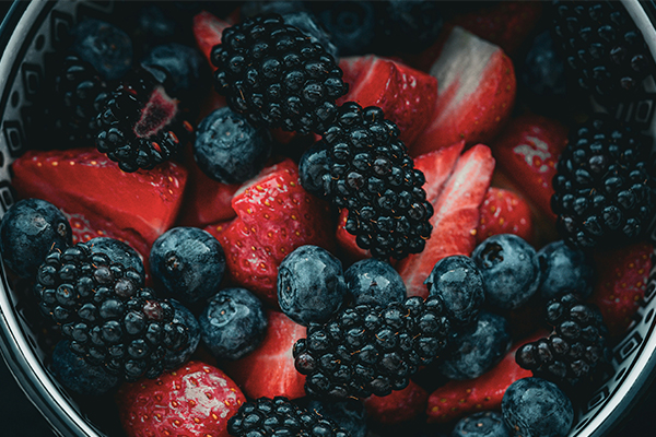 Mixed berries salsa