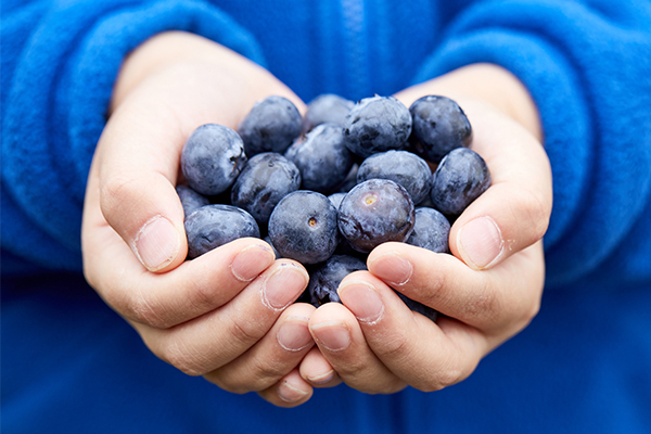 Eureka! Delicious blueberries